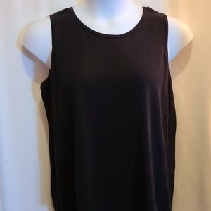 Chico's NWT Black Sweater Tank - Size 3